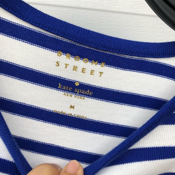 Kate Spade new york tassel stripe flutter sleeve - Picture 7 of 7